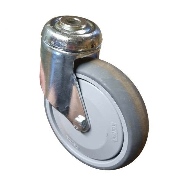 Hjul till kundvagn 125mm diameter